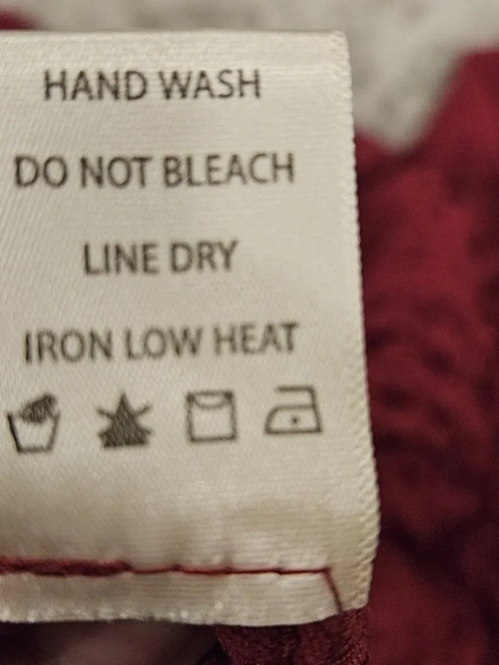 Max Studio Burgundy Sleeveless V‑Neck Jumpsuit - Picture 7 of 8